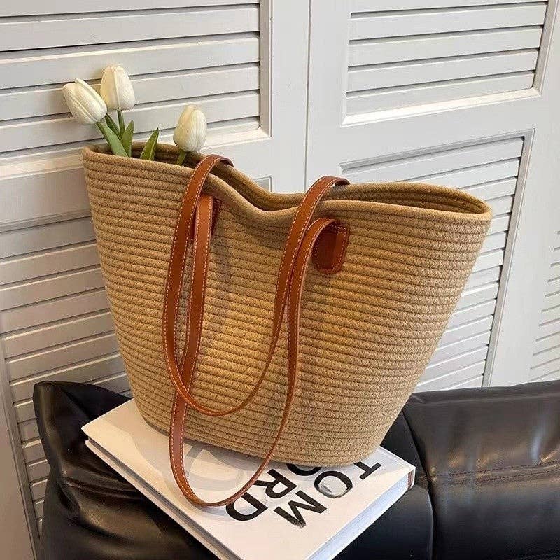 America 250 Heritage Coffee Oversized Tote Bag — front view