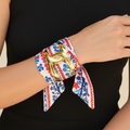 Floral Scarf Bracelet - Sin Manga