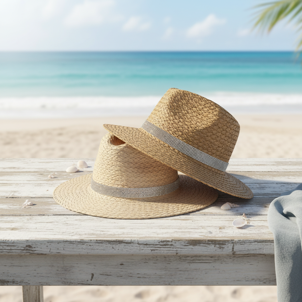 Straw Hats Camel y Nude Beach